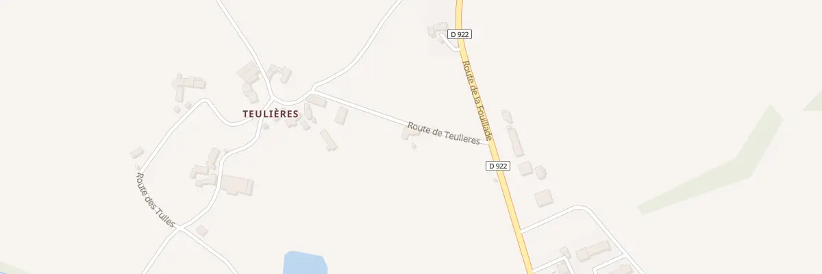 Plan du 120 Teulieres à Sanvensa