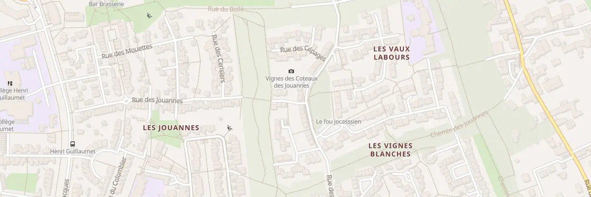 Plan du 18 Rue des Vignes Blanches à Jouy-le-Moutier
