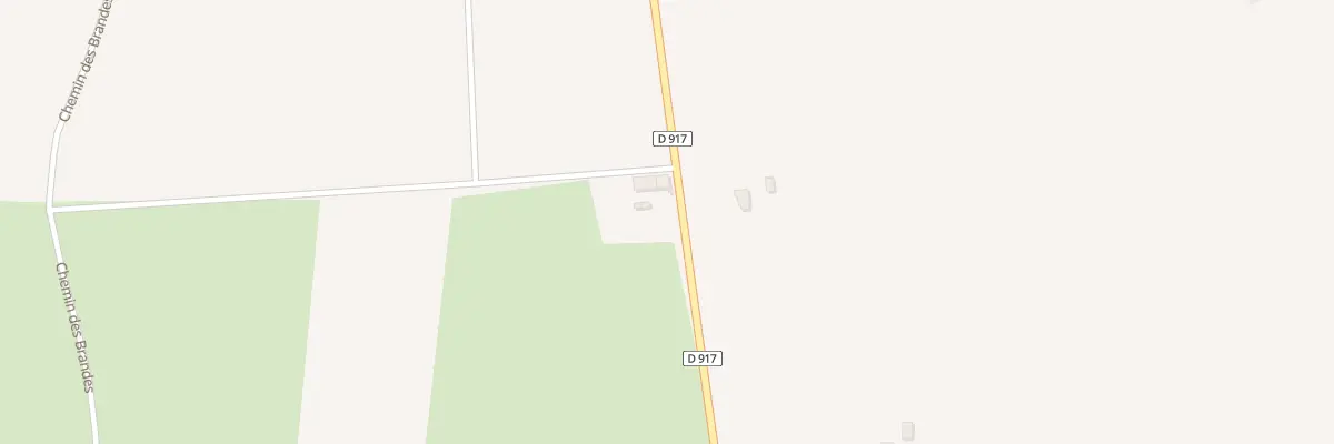 Plan du 22 Rte de Sainte Severe à Briantes