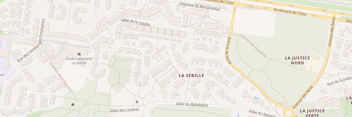 Plan du 24 Rue Serpente à Cergy