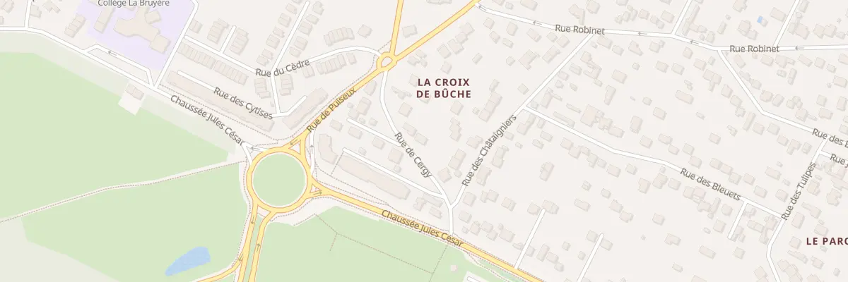 Plan du 60 Rue de Cergy à Osny
