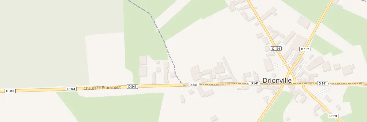 Plan du 1A Chs Brunehaut Drionville à Vaudringhem