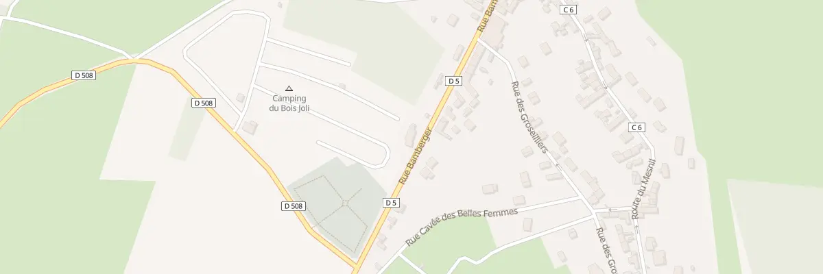 Plan du 1A Rue Bamberger à Hénonville