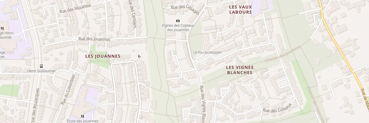 Plan du 30 Rue des Vignes Blanches à Jouy-le-Moutier