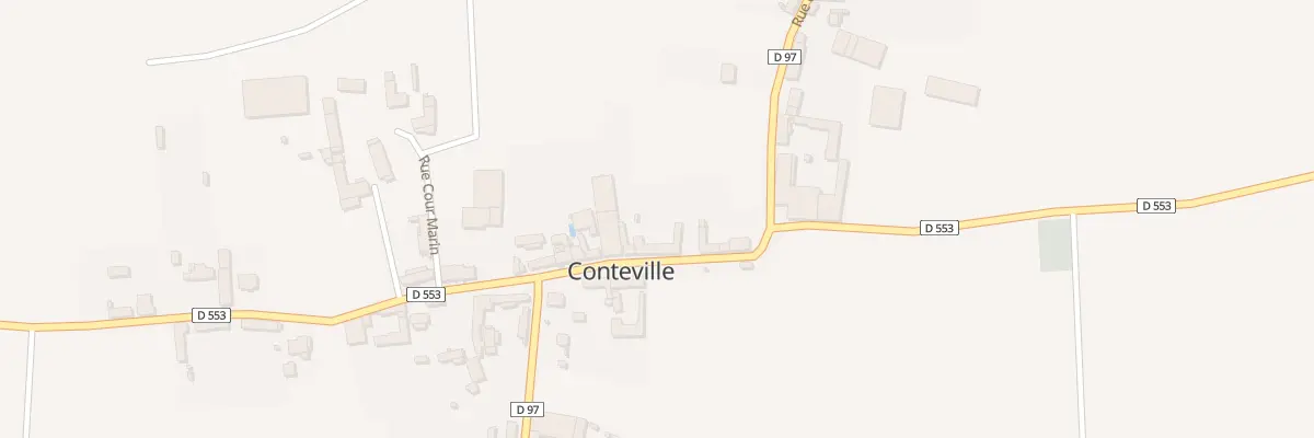 Plan du 8 Rue de la Ville à Conteville