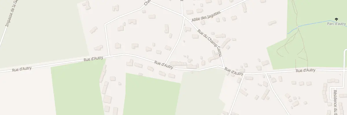 Plan du 54 Rue d’Autry à Méreau