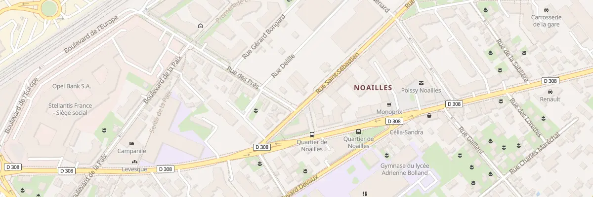 Plan du 21 Rue des Pres à Poissy