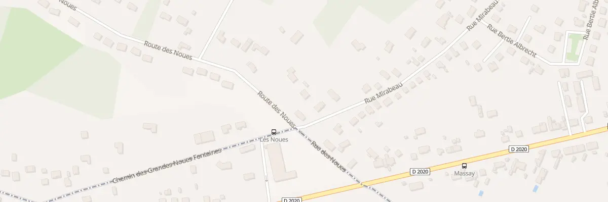 Plan du 110 Rue Mirabeau à Vierzon