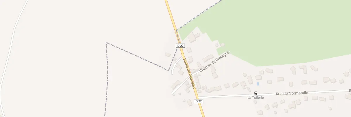 Plan du 11 Rte de Beauvais à Épiais-Rhus