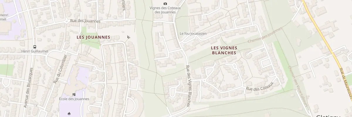 Plan du 3 Rue de la Pente à Jouy-le-Moutier
