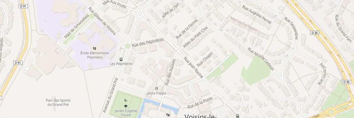 Plan du 4 Rue de la Bergerie à Voisins-le-Bretonneux