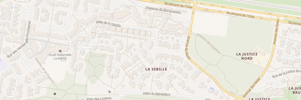 Plan du 21 Rue Serpente à Cergy