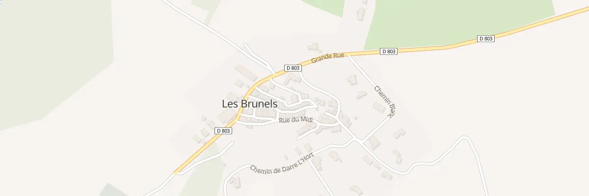 Plan du 2 Le Village aux Brunels