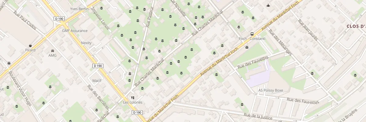 Plan du 48 Rue Charles Maréchal à Poissy