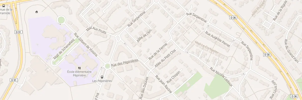 Plan du 18 Rue Racine à Voisins-le-Bretonneux