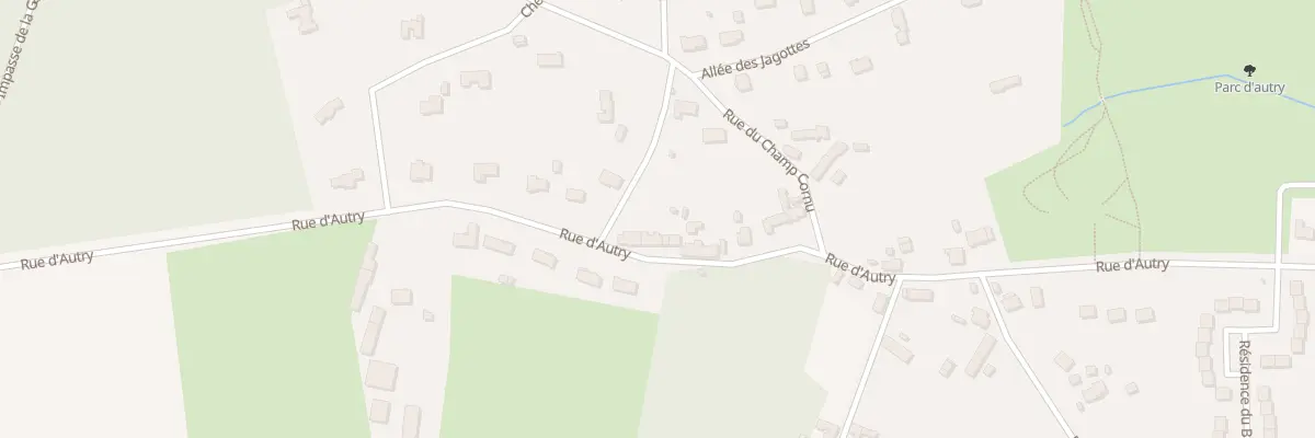 Plan du 52 Rue d’Autry à Méreau