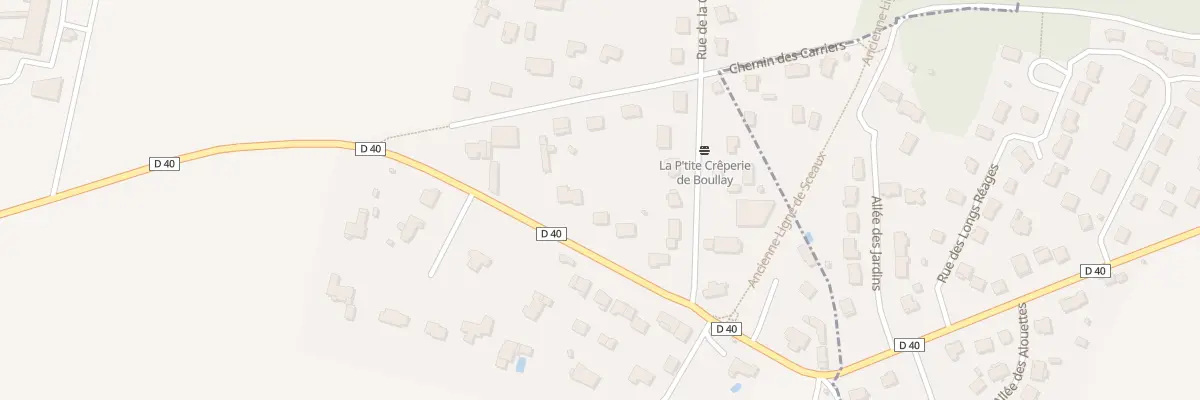 Plan du 12 Rue de Cernay à Boullay-les-Troux