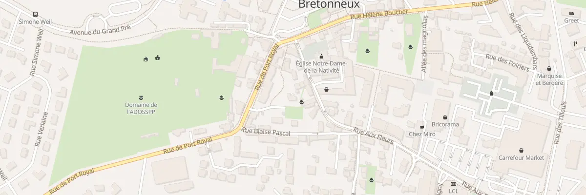 Plan du 4 Rue aux Fleurs à Voisins-le-Bretonneux