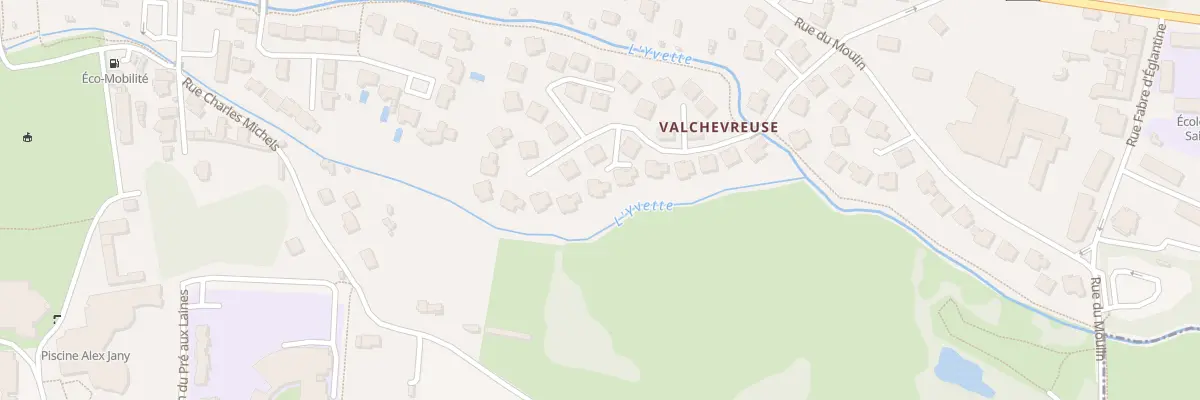 Plan du 23 Rue de l’Yvette à Chevreuse