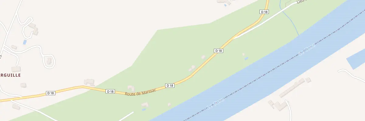 Plan du 37 Rte de Marssac à Castelnau-de-Lévis
