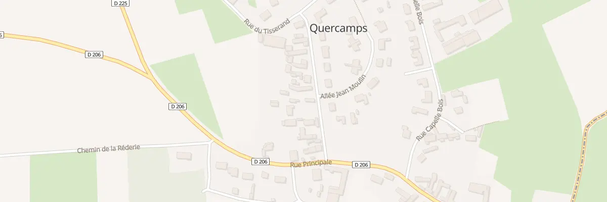 Plan du 5 Rue des Fiefs à Quercamps