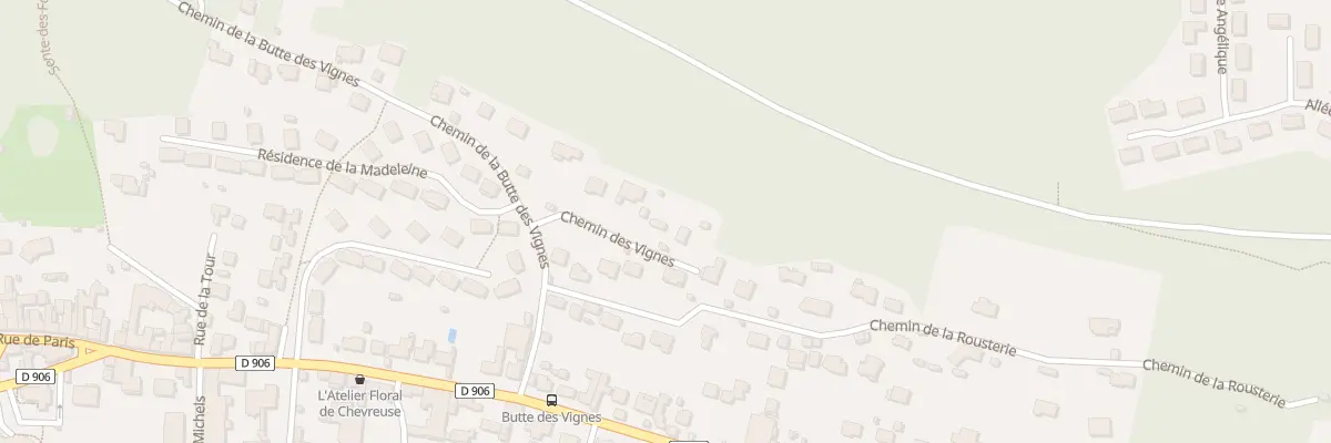Plan du 7 Che des Vignes à Chevreuse
