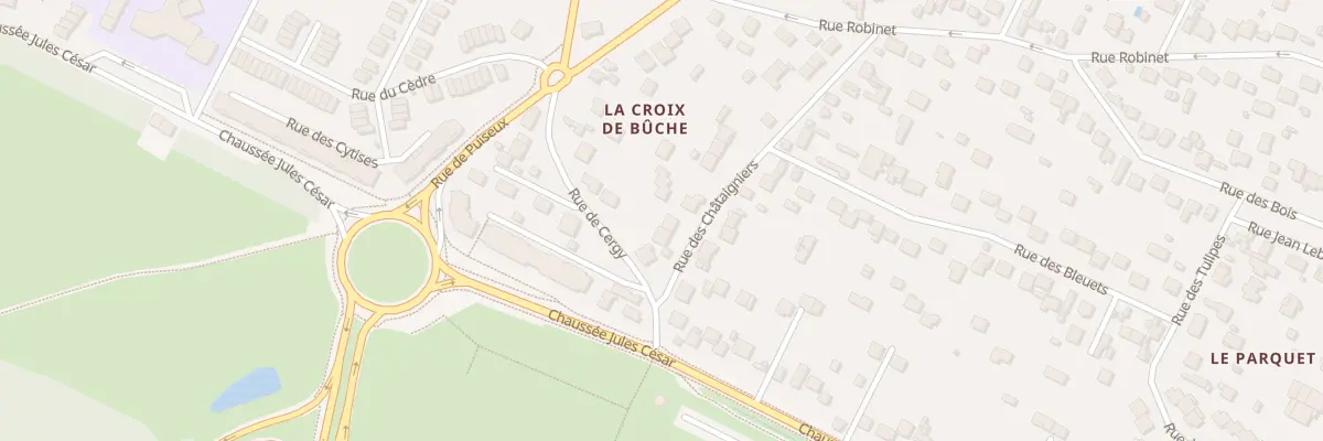 Plan du 26 Rue des Chataigniers à Osny