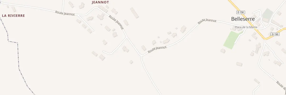 Plan du 5066 La Peyrade à Belleserre