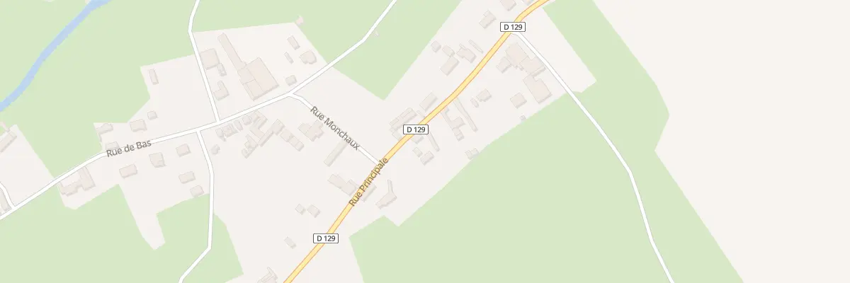 Plan du 9 Rue Principale à Verchocq