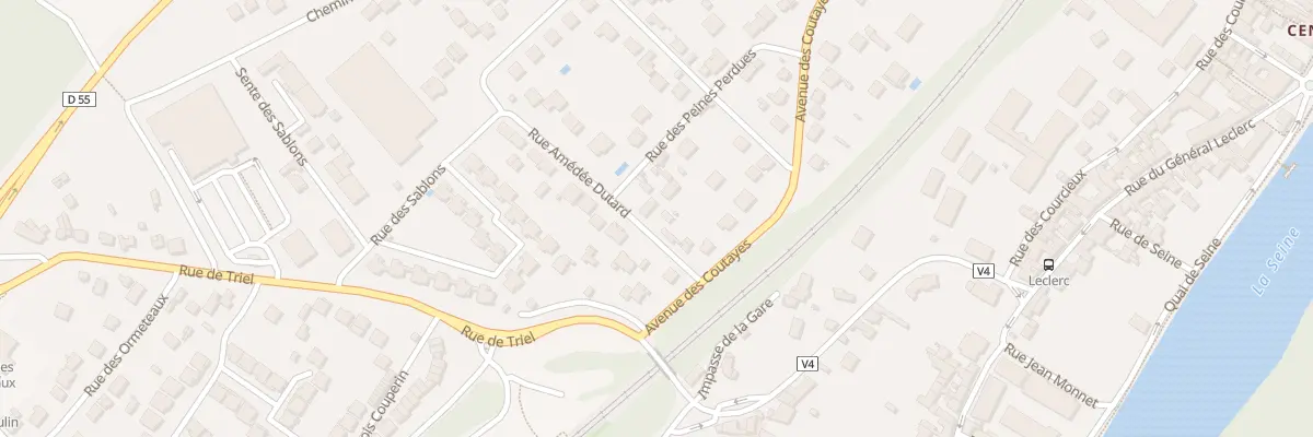 Plan du 4 Rue Amédée Dutard à Andrésy