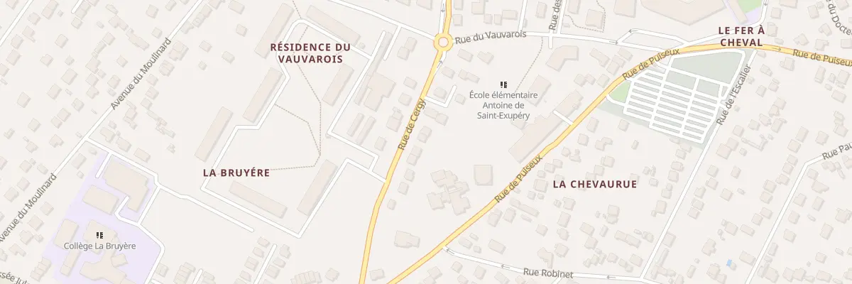 Plan du 38 Rue de Cergy à Osny