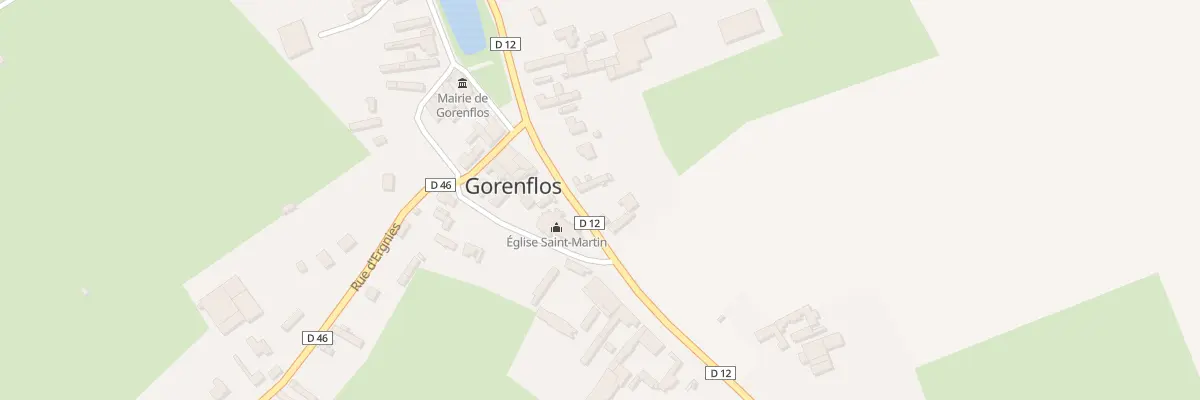 Plan du 9 Rue du Bout d’Amont à Gorenflos