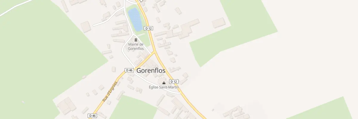 Plan du 7 Rue du Bout d’Amont à Gorenflos