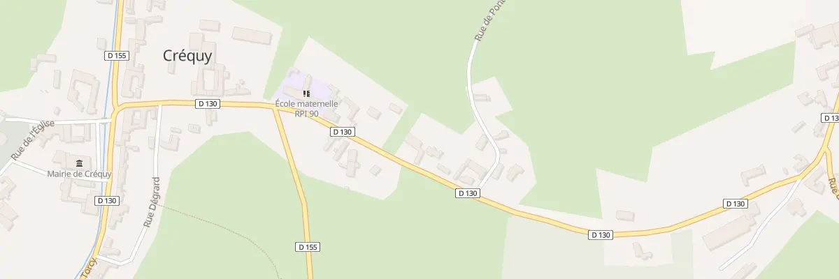 Plan du 25 Rue Principale à Créquy