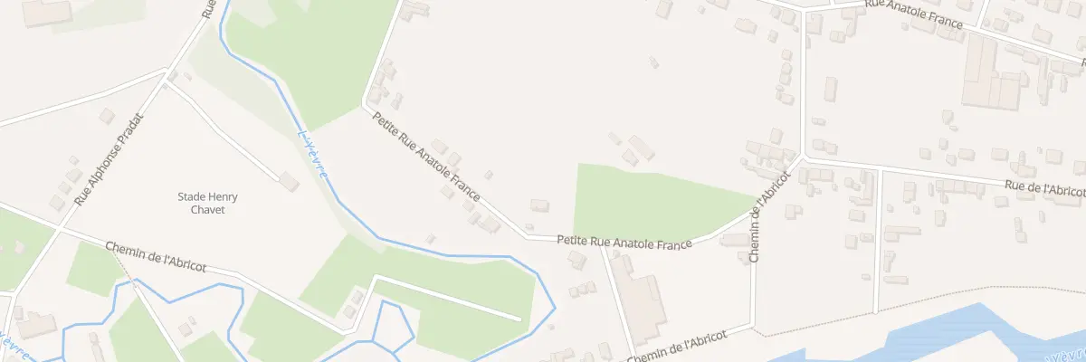 Plan du 10 Ptr Petite Rue Anatole France à Vierzon