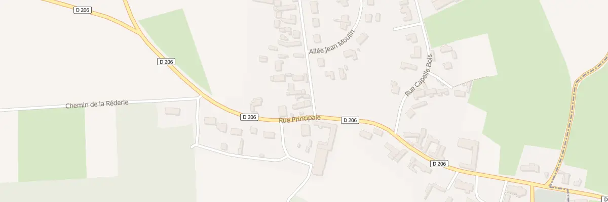Plan du 5 Rue Principale à Quercamps