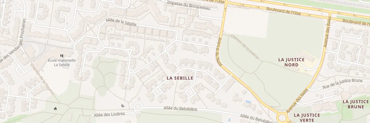Plan du 25 Rue Serpente à Cergy