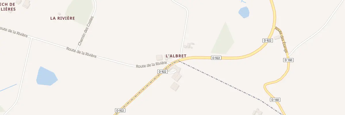 Plan du 5127 L’Albret à Sanvensa