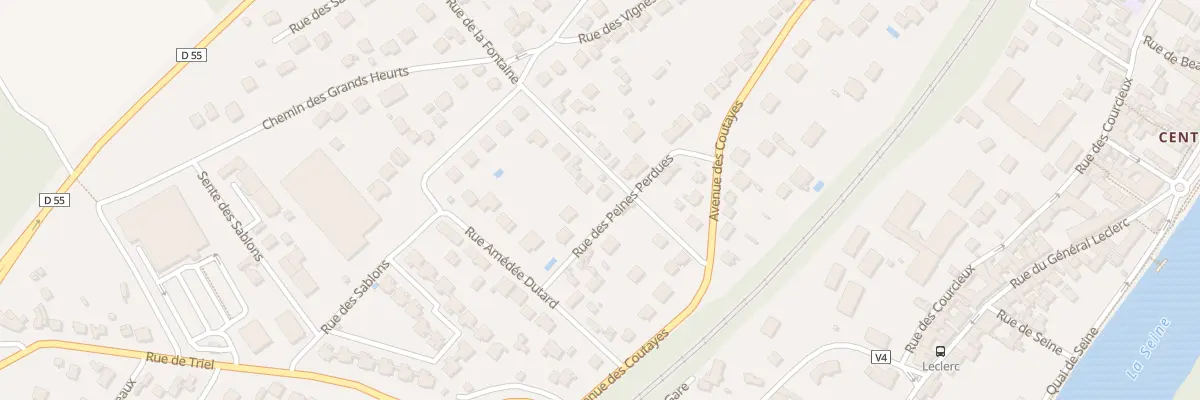 Plan du 5 Rue de la Fontaine à Andrésy