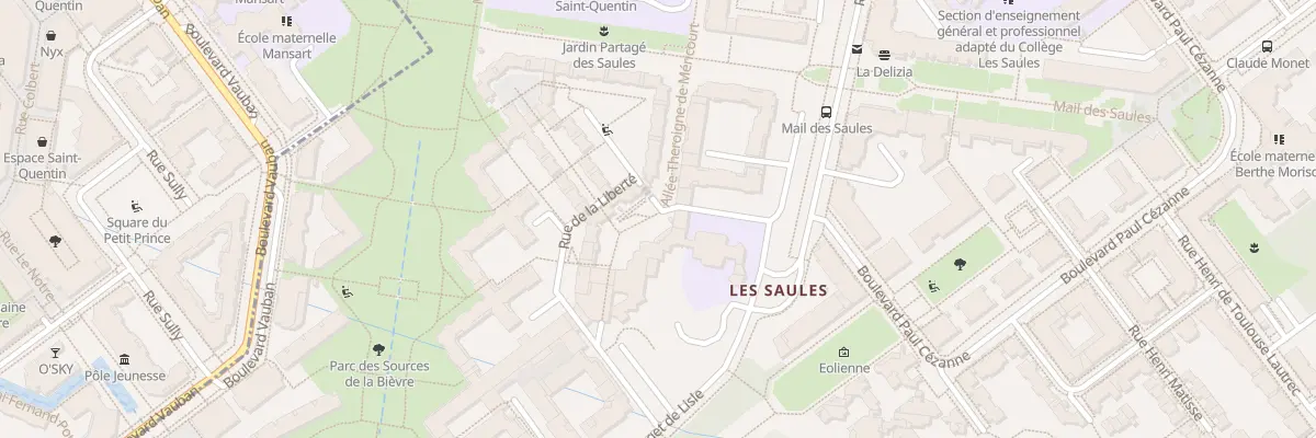 Plan du 16 Pl de la Fraternité à Guyancourt