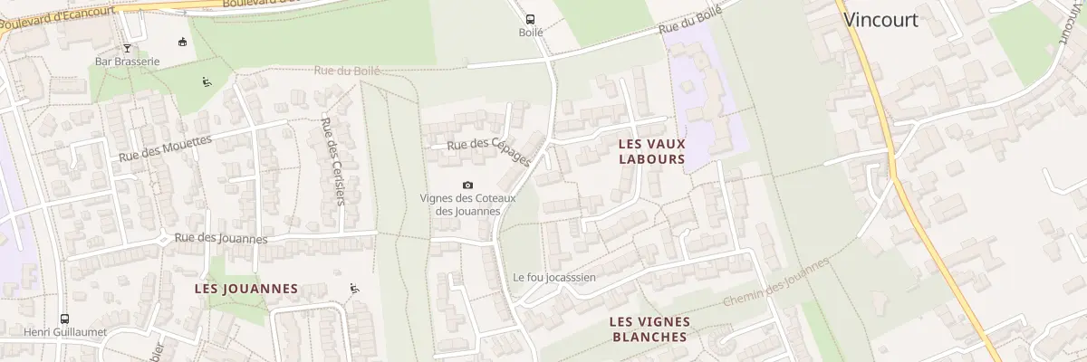Plan du 9 Rue des Vignes Blanches à Jouy-le-Moutier