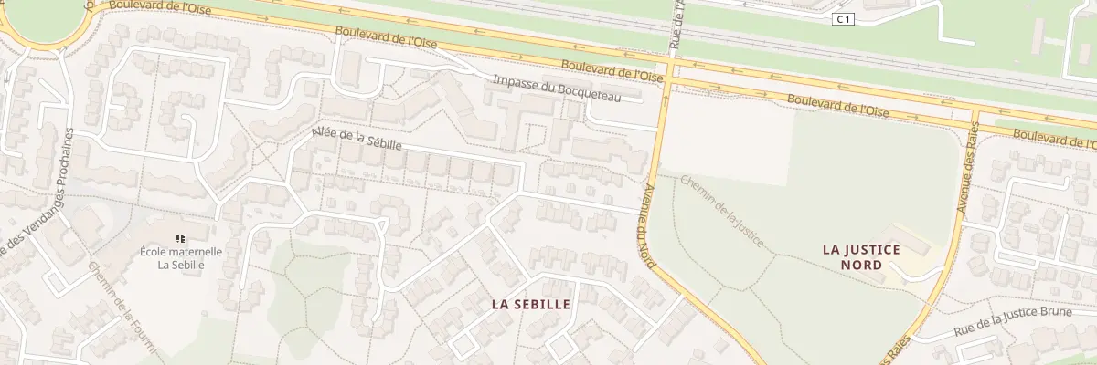 Plan du 16 Rue Serpente à Cergy