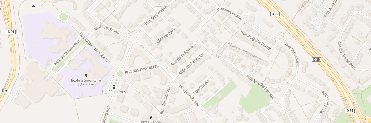Plan du 8 Rue de la Ferme à Voisins-le-Bretonneux