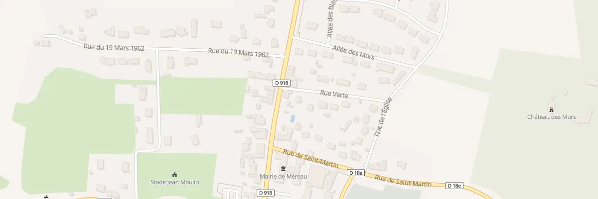 Plan du 4 Rue Verte à Méreau