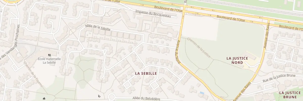 Plan du 13 Rue Serpente à Cergy