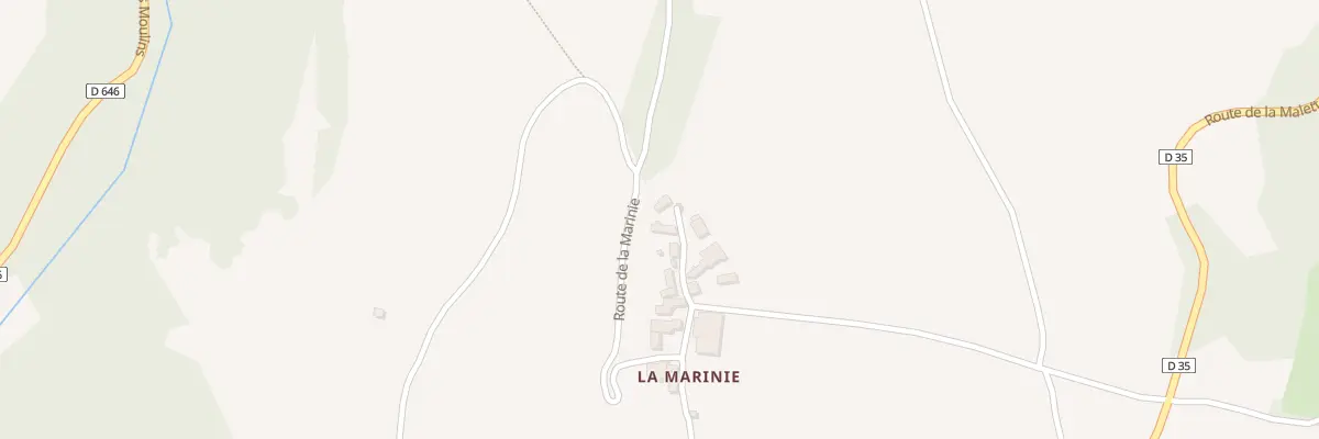 Plan du 5107 La Marinie à Causse-et-Diège