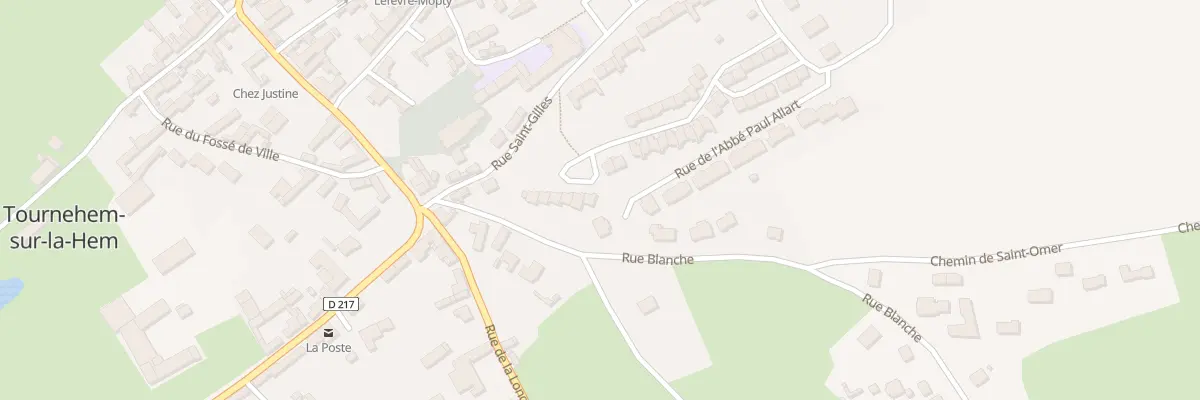 Plan du 39 Rue de l’Abbé Léon Guerlet à Tournehem-sur-la-Hem