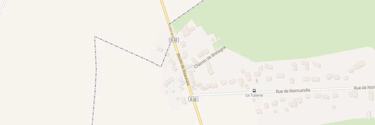 Plan du 14 Rte de Beauvais à Épiais-Rhus