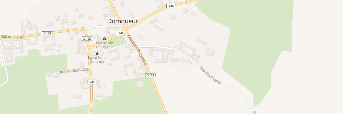 Plan du 4 Rue des Chênes à Domqueur