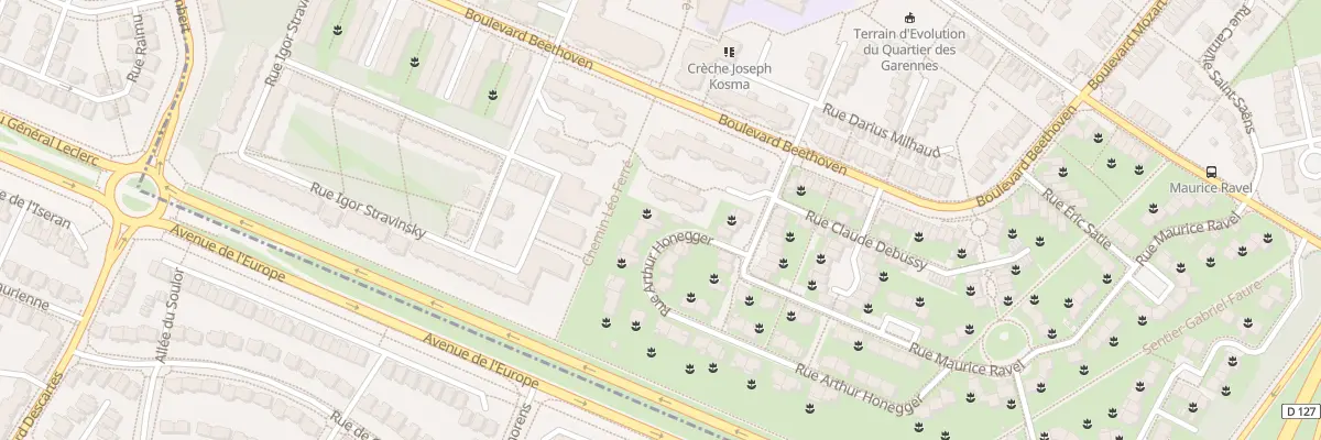 Plan du 39 Rue Arthur Honnegger à Guyancourt
